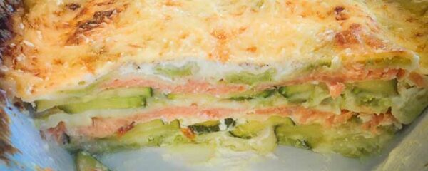 Gratin de raviole courgettes