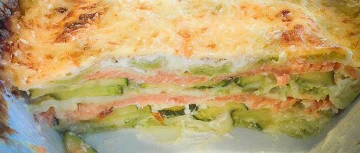 Gratin de raviole courgettes