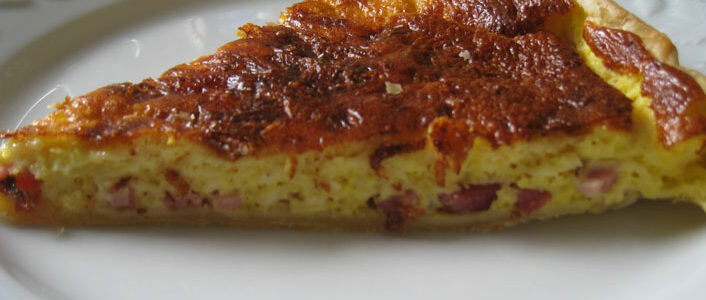 Cuisson quiche